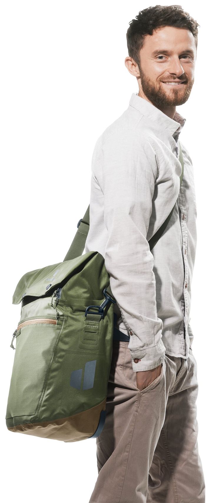 Mainhattan 17+10L Khaki-Clay Deuter