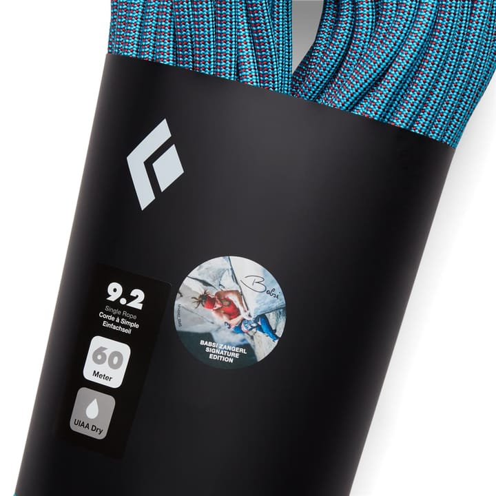 Black Diamond 9.2 Rope - Dry Babsi Edition 60m Blue/Red Black Diamond Black Diamond 9.2 Rope - Dry Babsi Edition 60m Blue/Red Black Diamond