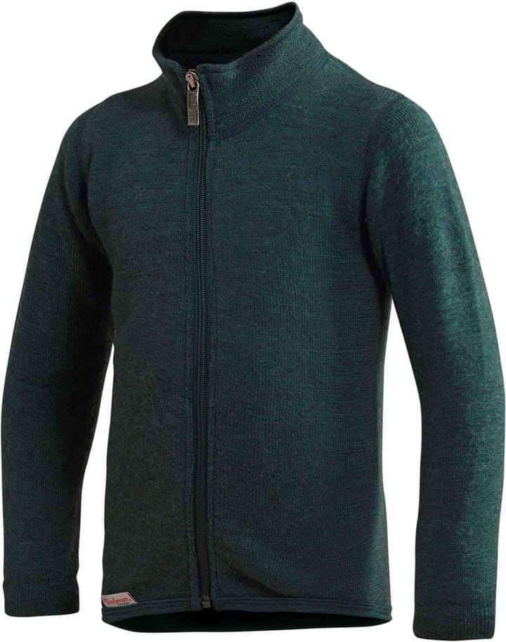 Woolpower Kids Full Zip Jacket 400 Forest Green Woolpower Woolpower Kids Full Zip Jacket 400 Forest Green Woolpower