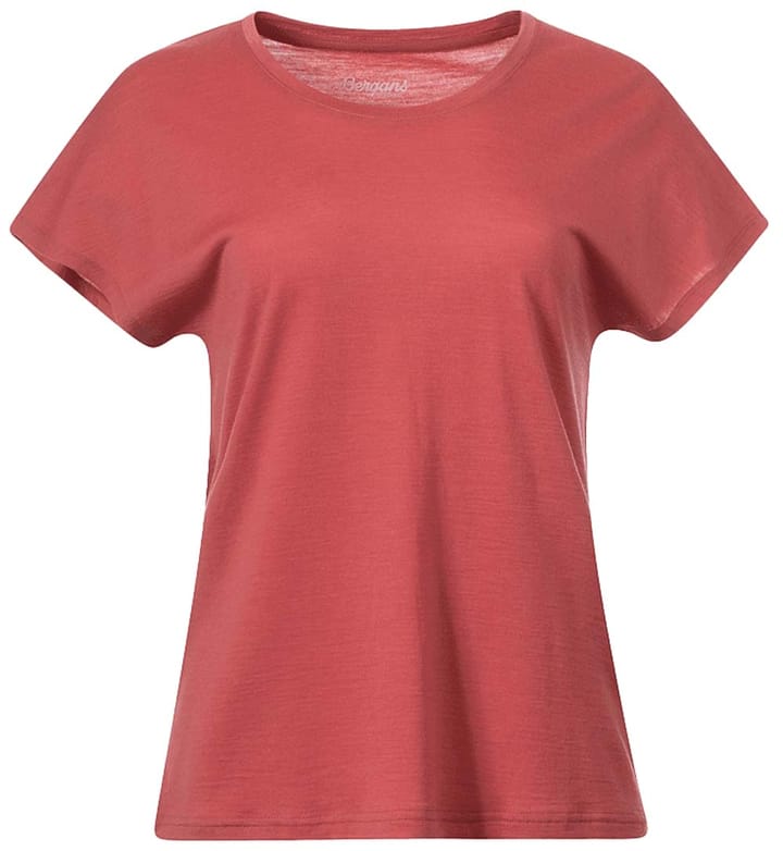 Bergans Women's Whenever Merino Tee Rusty Dust Bergans