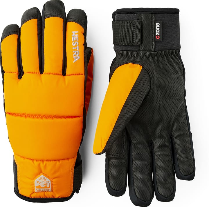 Hestra Czone Frost Primaloft - 5 Finger Orange Hestra
