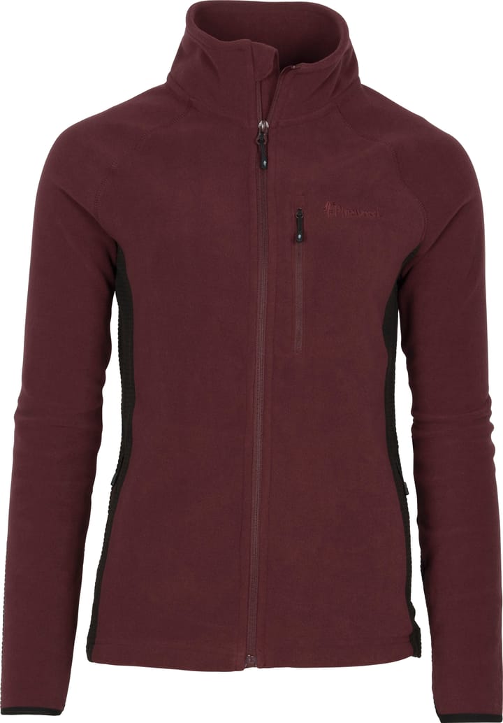 Pinewood Women's Air Vent Fleece Jacket Earth Plum Pinewood