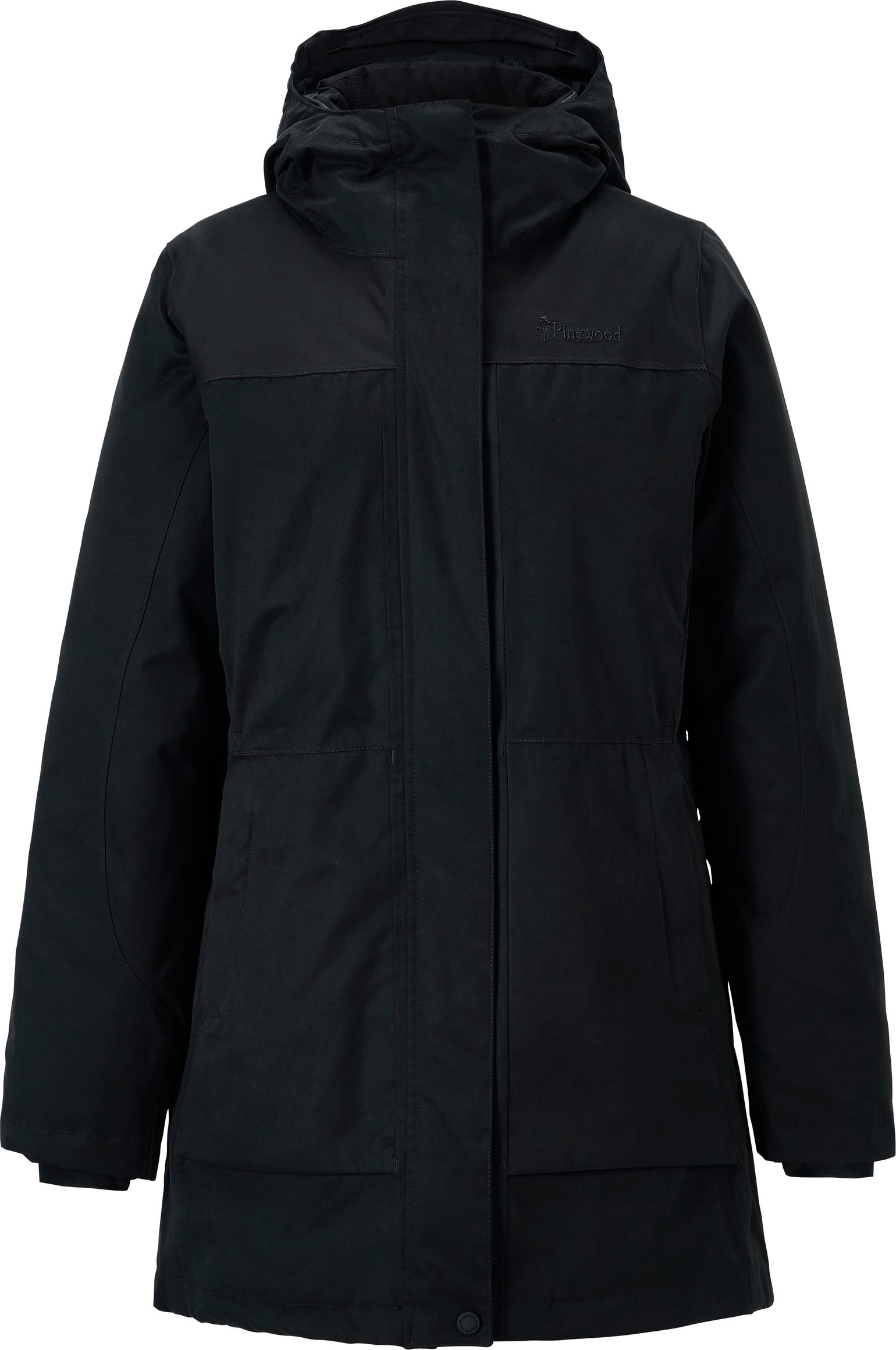 Pinewood Women's Padded Winter Parka/Jacket Black