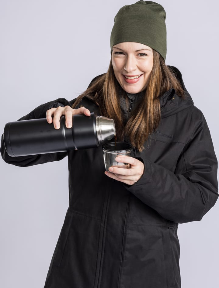 Pinewood Women's Padded Winter Parka/Jacket Black Pinewood