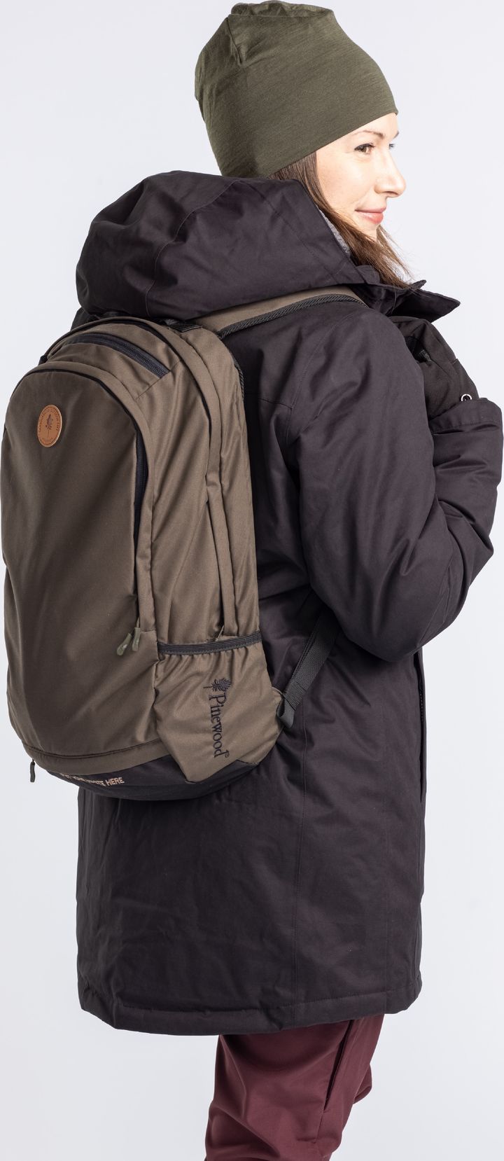 Pinewood Women's Padded Winter Parka/Jacket Black Pinewood