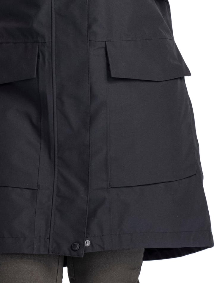 Pinewood Women's Rain Parka Black Pinewood