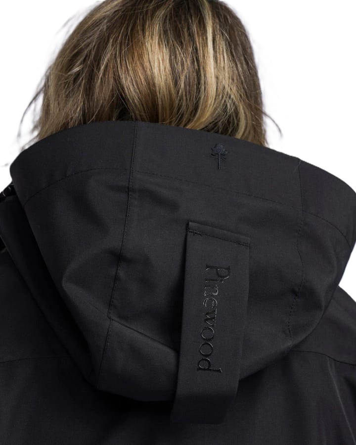 Pinewood Women's Rain Parka Black Pinewood