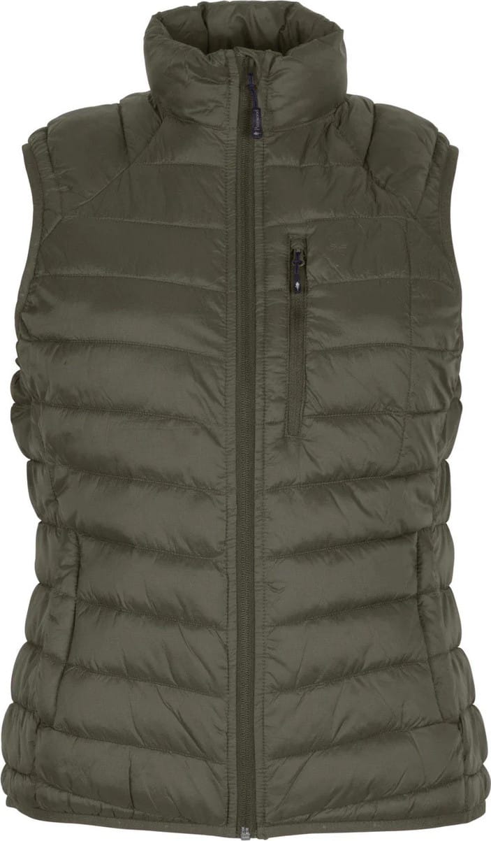 Pinewood Women's Abisko Insulation Vest Clover Green