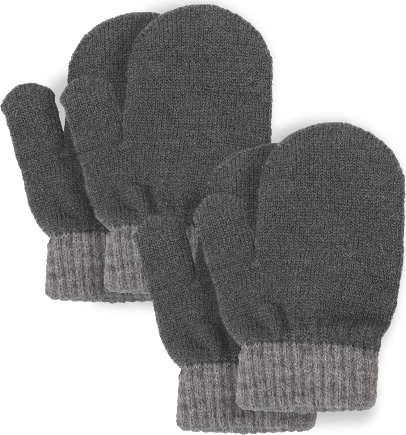 Lindberg Kids' Sundsvall Mitten 2 Pack Anth/grey