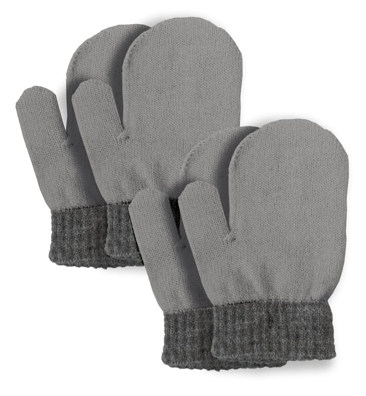 Lindberg Kids' Sundsvall Mitten 2 Pack Grey/Anth Lindberg