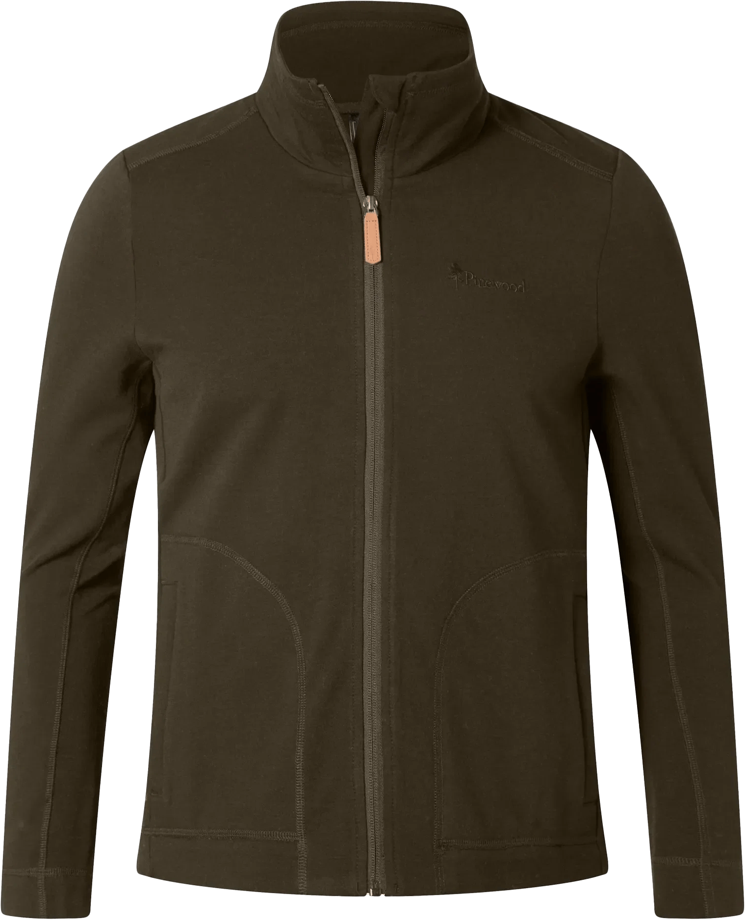Pinewood Women's Finnveden Power Fleece Jacket Moss Green