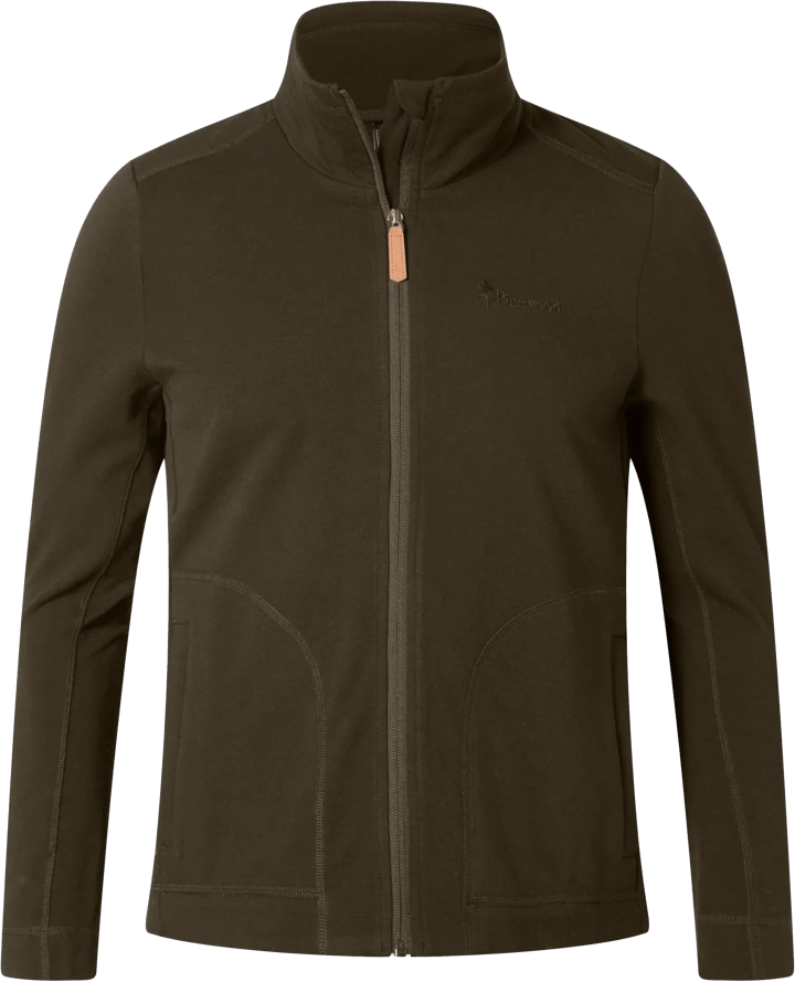 Pinewood Women's Finnveden Power Fleece Jacket Moss Green Pinewood