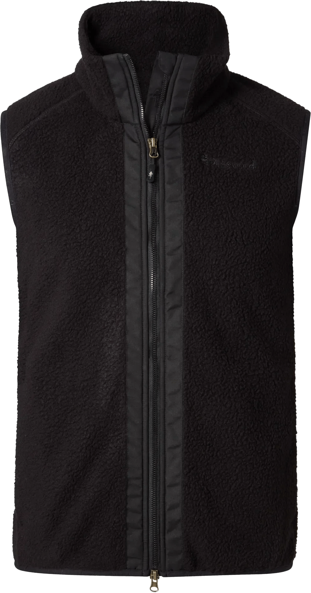Pinewood Women's Pinewood Pile Fleece Vest Black