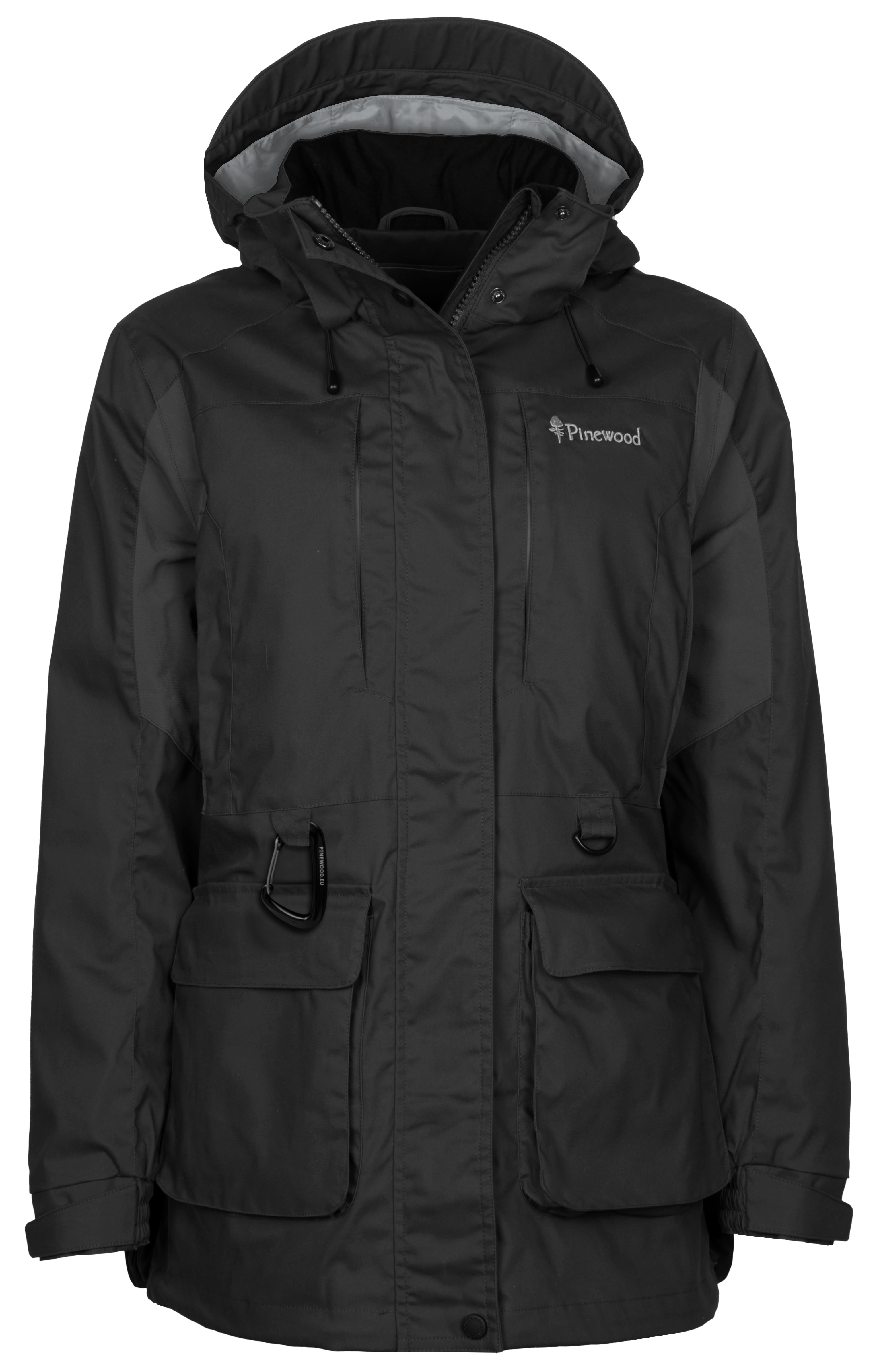 Pinewood Women's Dog Sports Expert Jacket Black Ovadderade vardagsjackor XXL