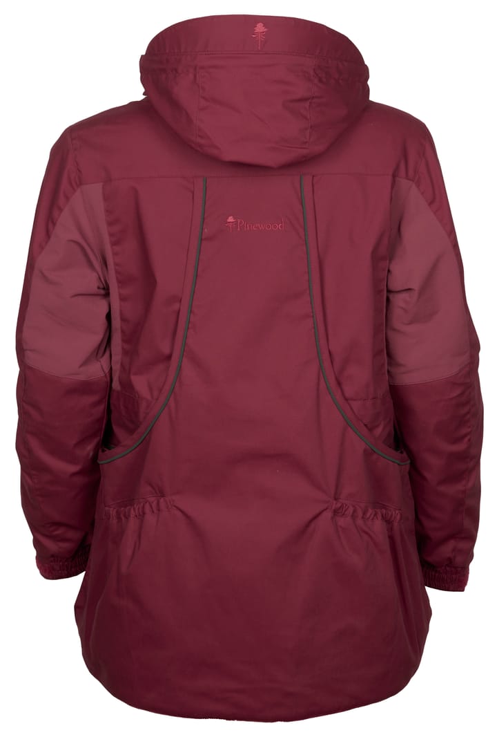 Pinewood Women's Dog Sports Expert Jacket Dark Tomato/Dark Red Pinewood