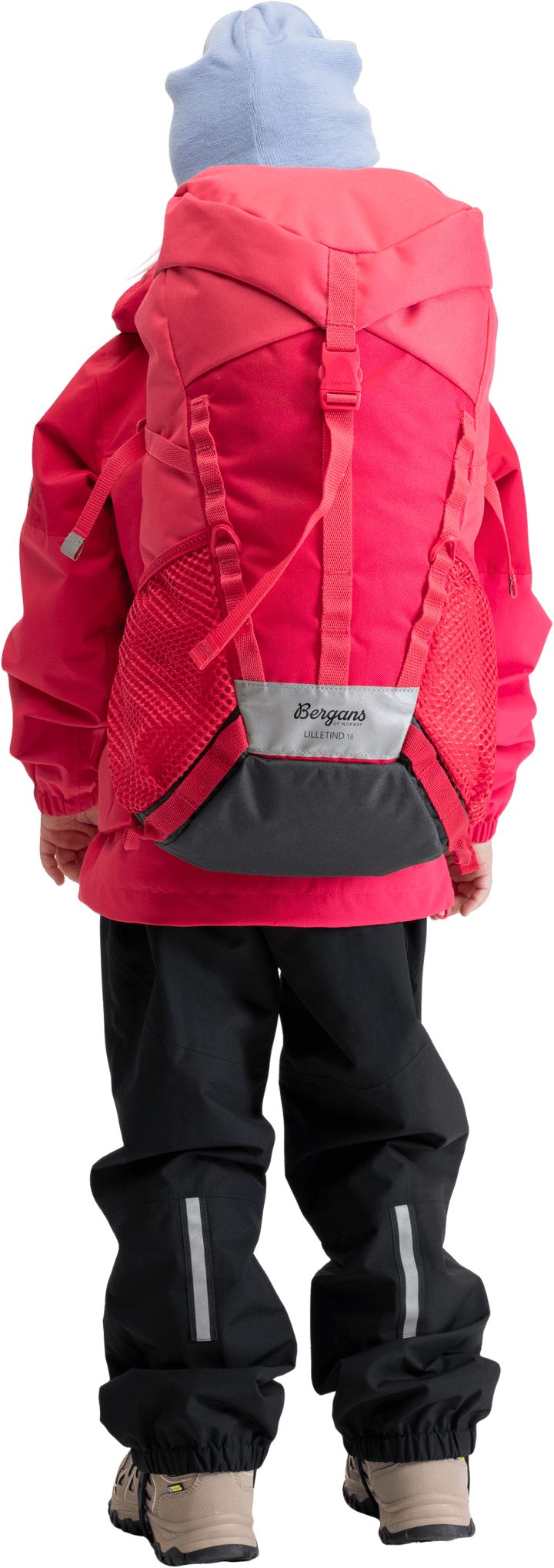 Bergans Kids' Lilletind 18L Light Alpine Rose/alpine Rose Bergans