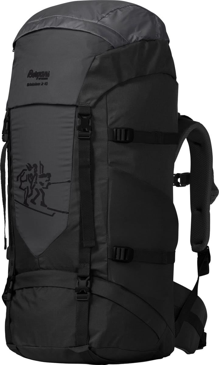 Bergans Birkebeiner Jr 40 Black/dark Shadow Grey Bergans