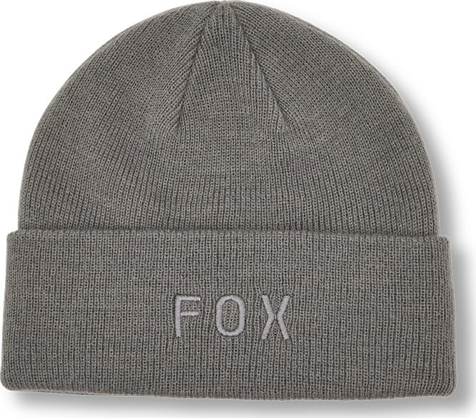 Fox Unisex Wordmark Beanie Pewter Fox