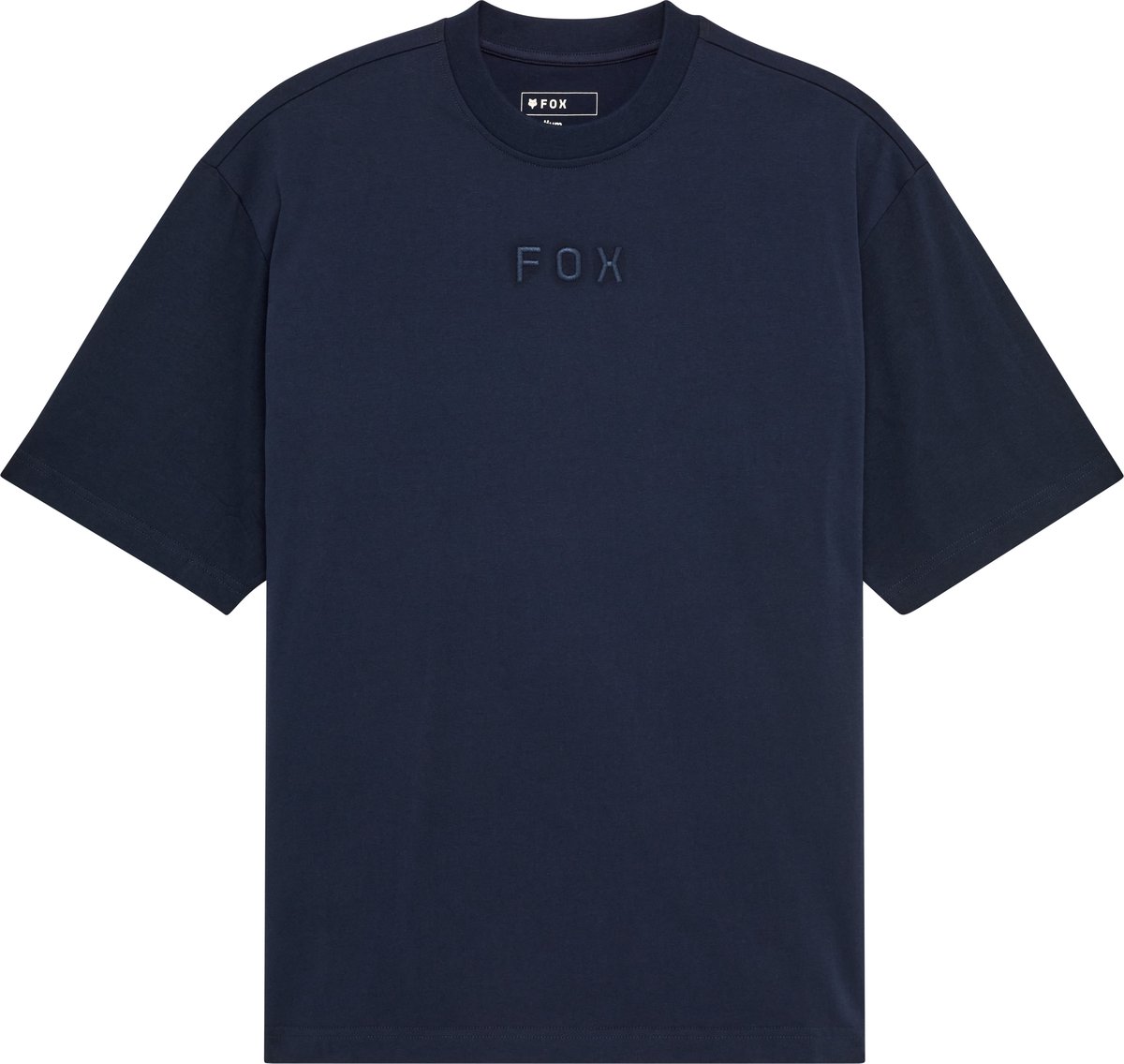 Fox Men's Wordmark Oversized Short Tee Midnight