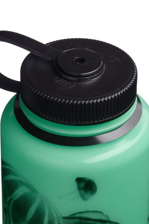 Nalgene 1 L Wm Bottle Glow With Black Jellyfish Nalgene