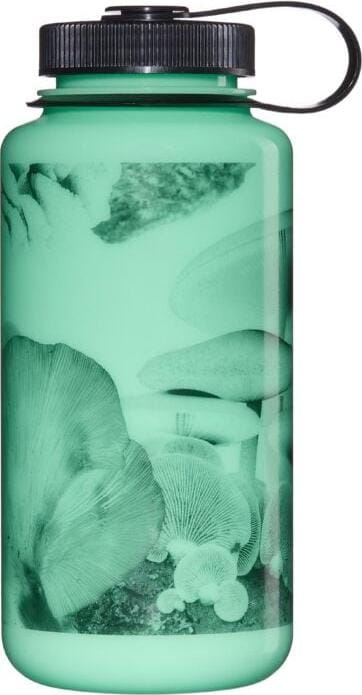 Nalgene 1 L Wm Bottle Glow With Black Mushrooms