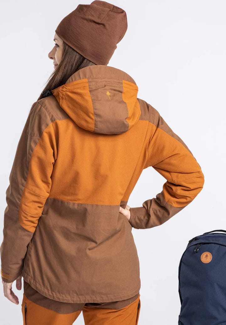 Pinewood Women's Finnveden Hybrid Extreme Jacket Fudge/Nougat Pinewood