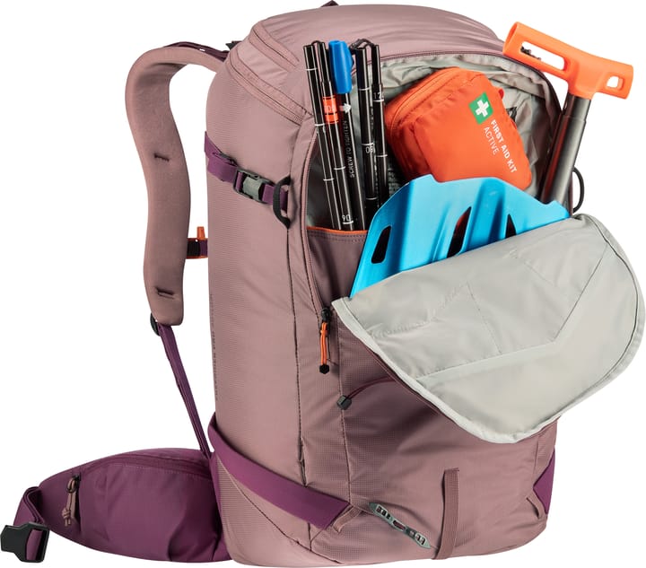 Deuter Women's Freerider Pro 30+10 SL Ashrose-cassis Deuter