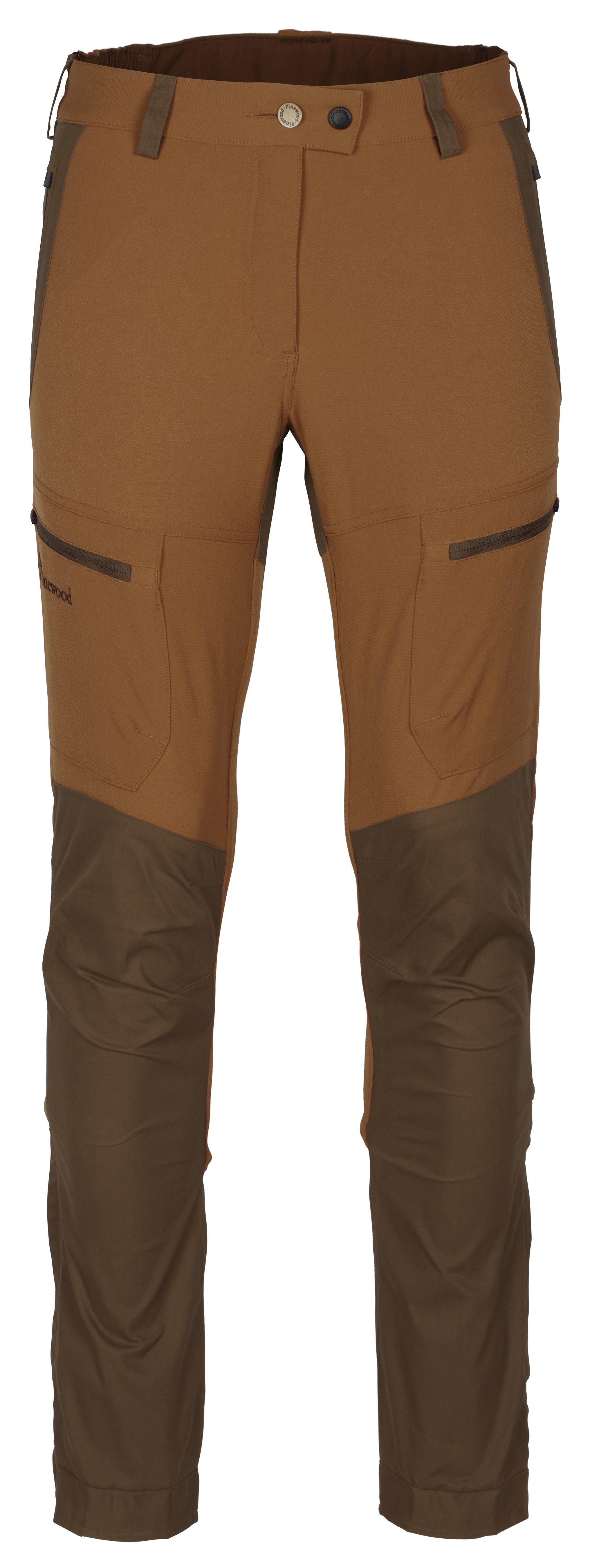 Pinewood Women's Finnveden Hybrid Trousers Fudge/Nougat Friluftsbyxor 44