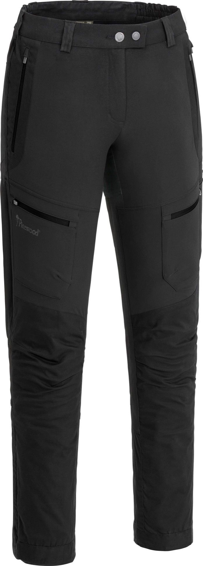 Pinewood Women's Finnveden Hybrid Pants Black Pinewood