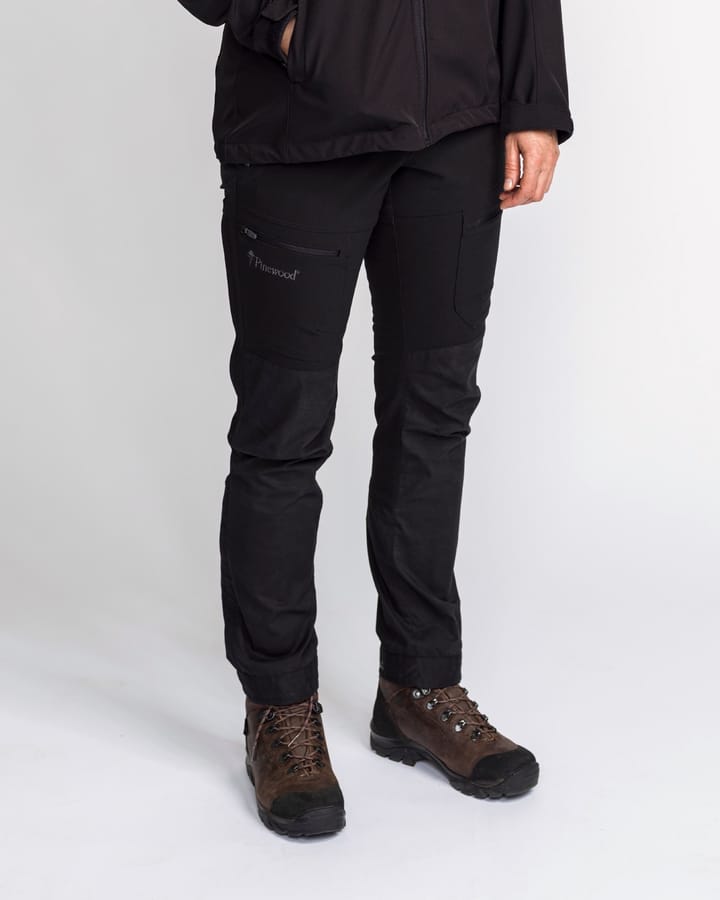 Pinewood Women's Finnveden Hybrid Pants Black Pinewood