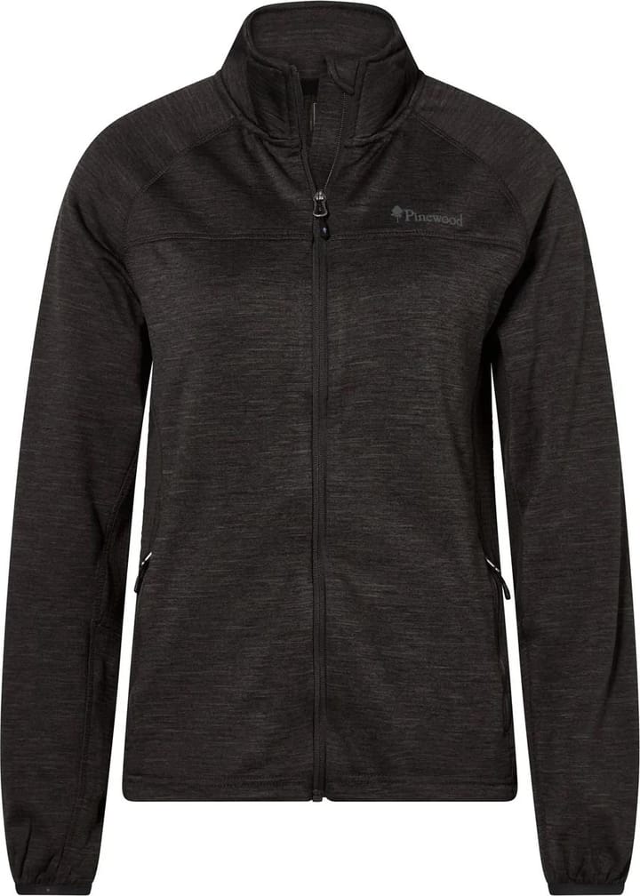 Pinewood Women's Abisko Fleece Jacket Ash Grey Pinewood