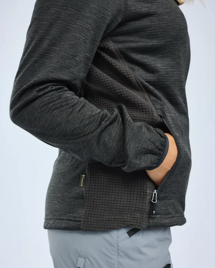 Pinewood Women's Abisko Fleece Jacket Ash Grey Pinewood