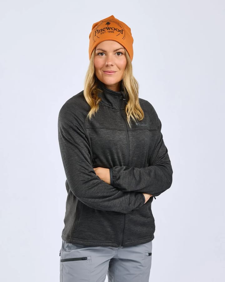 Pinewood Women's Abisko Fleece Jacket Ash Grey Pinewood