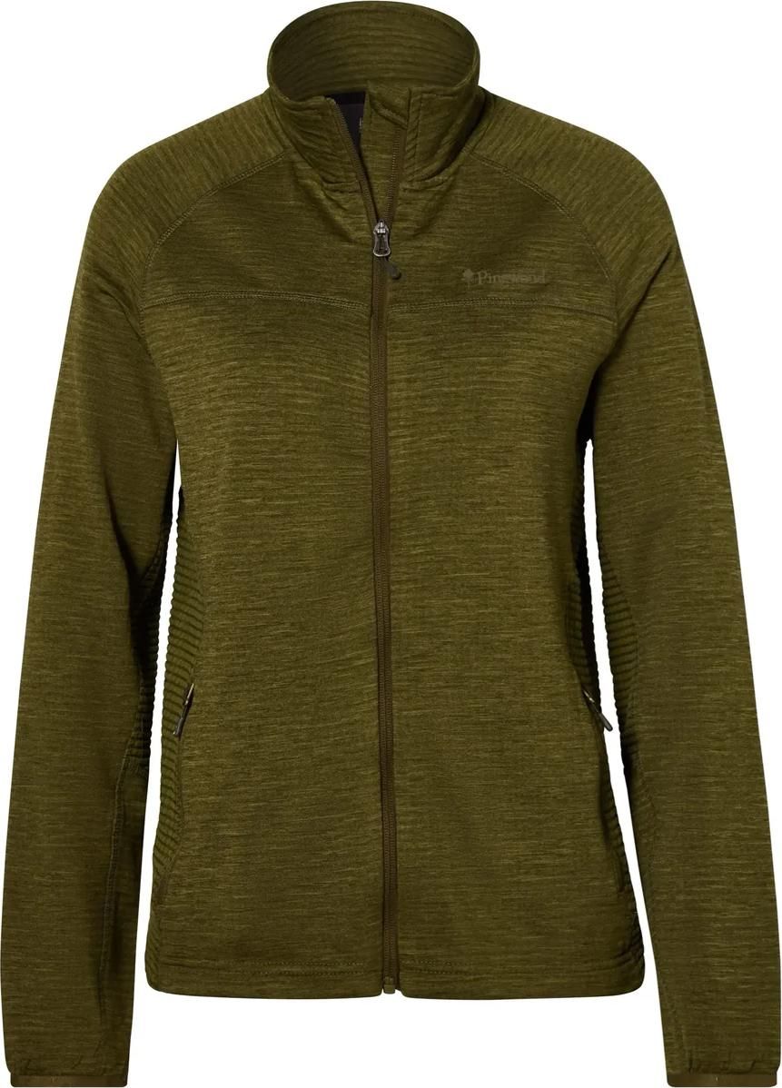 Pinewood Women's Abisko Fleece Jacket Olive Green
