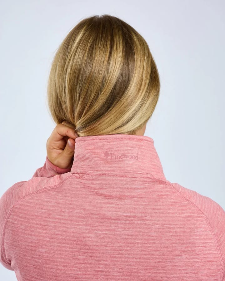 Pinewood Women's Abisko Fleece Jacket Dusty Pink Pinewood