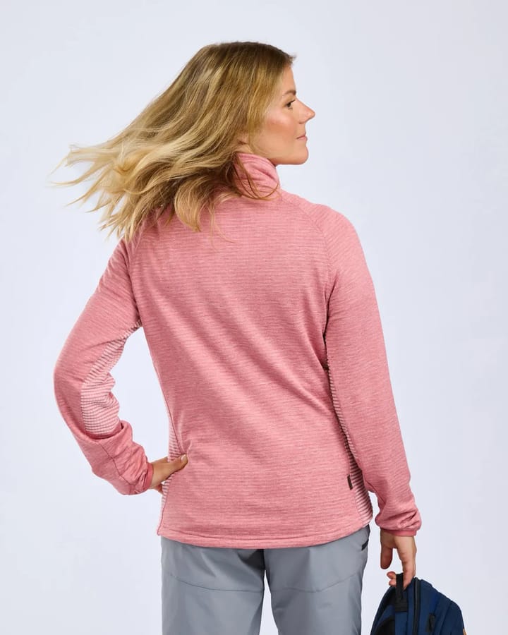 Pinewood Women's Abisko Fleece Jacket Dusty Pink Pinewood
