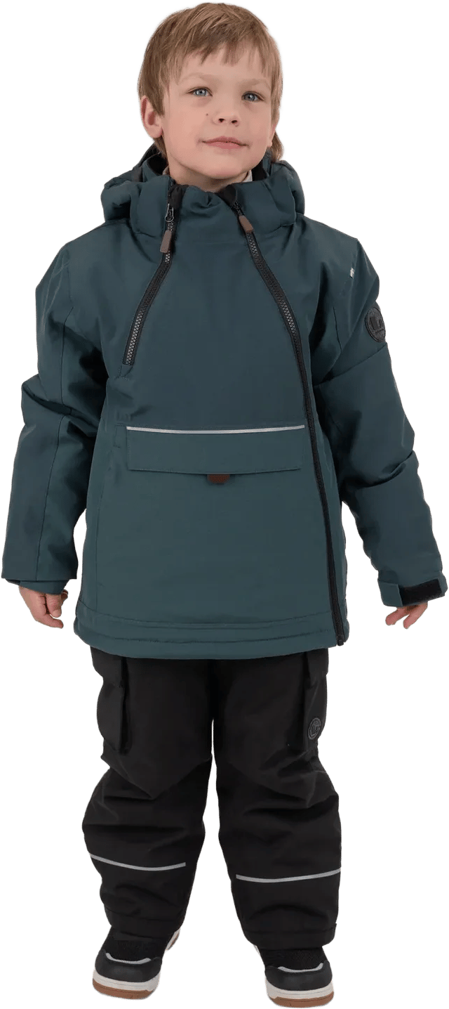 Lindberg Kids' Anorak Jacket Dark Teal/lagoon Lindberg