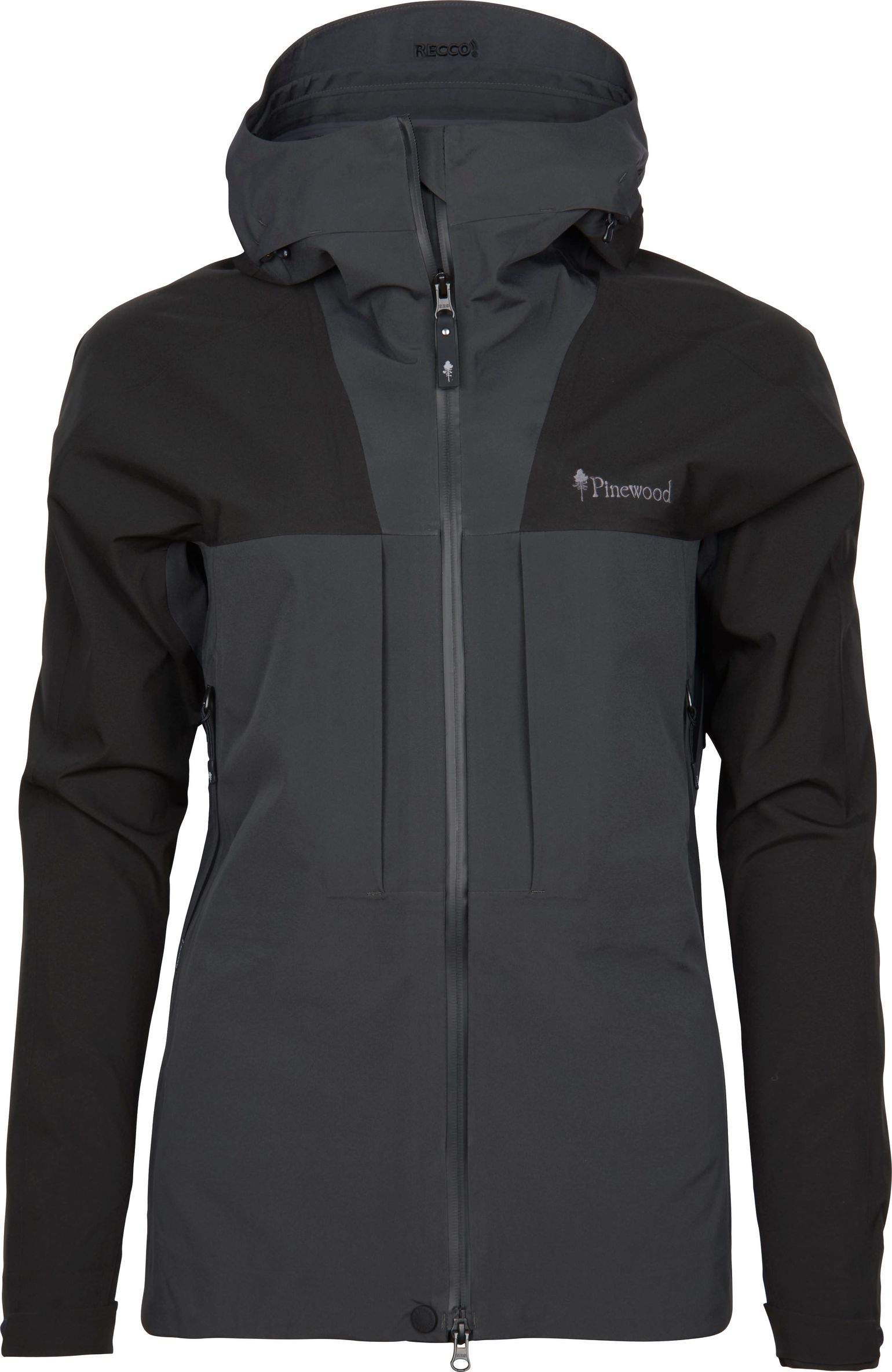 Women's Abisko Trekking 3-Layer Jacket D.Anthracite/Black