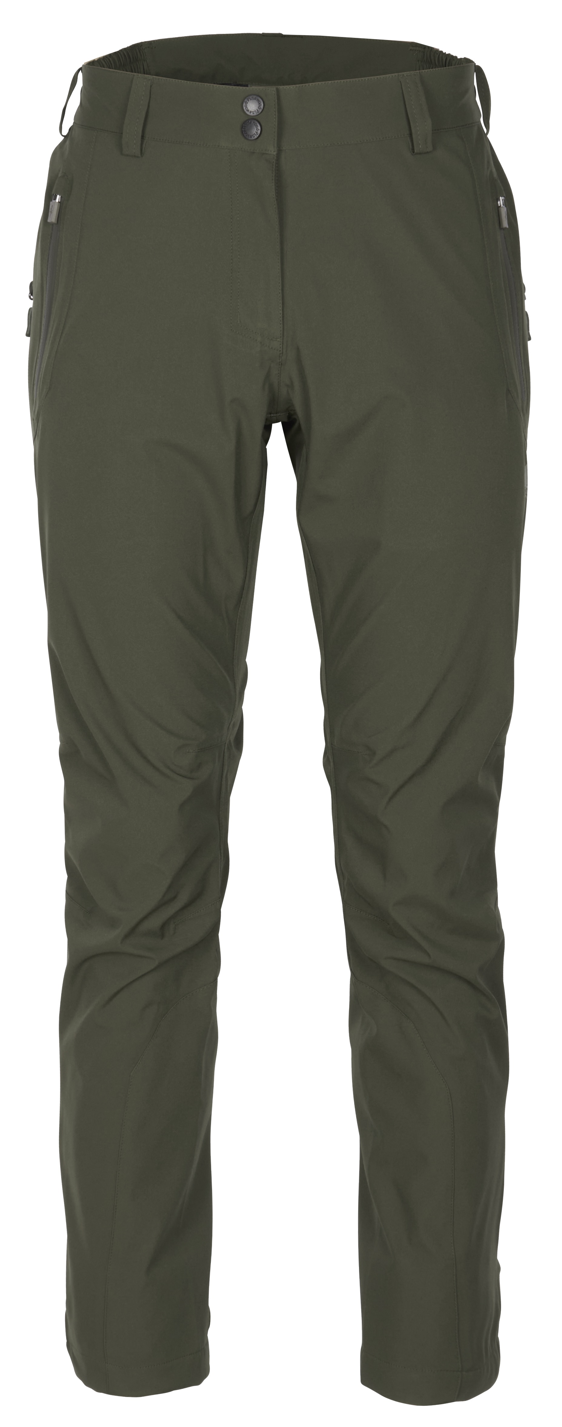 Pinewood Women's Abisko/Telluz 3-Layer Pants Moss Green Skalbyxor 36
