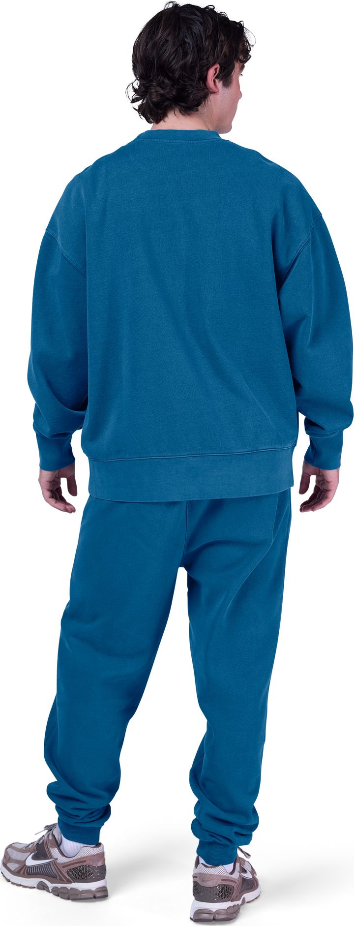 Fox Men's Wordmark Oversized Fleece Crew Twilight Fox