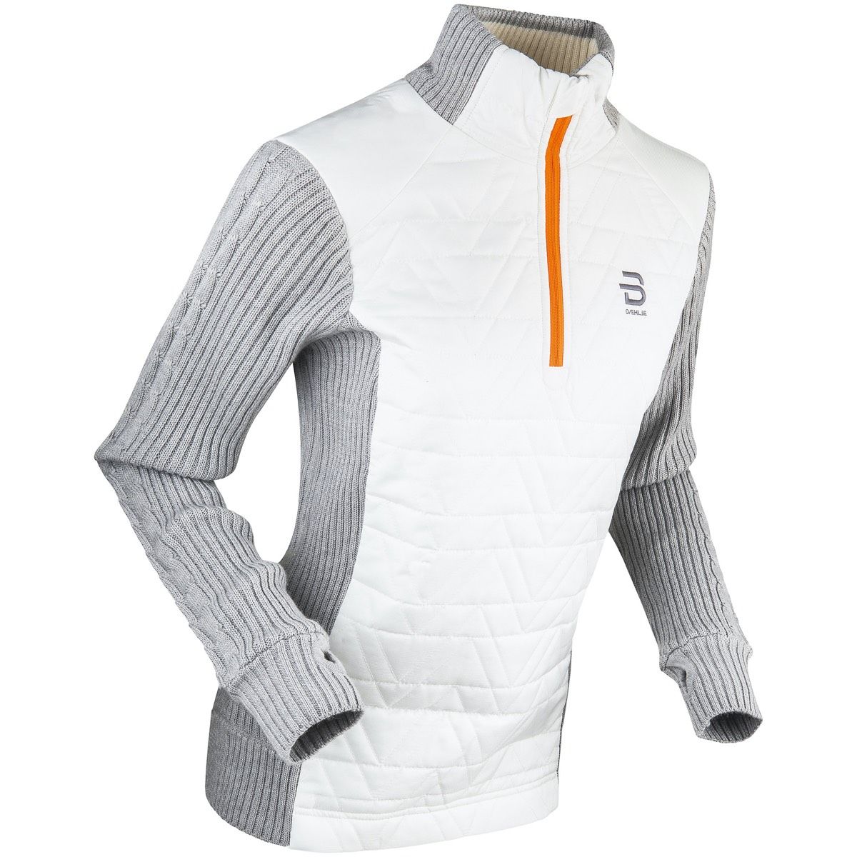 Dæhlie Half Zip Comfy Wmn Snow White