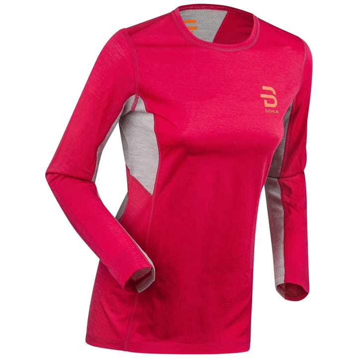 Dæhlie Training Wool Long Sleeve Women's Bright Rose Dæhlie Sportswear