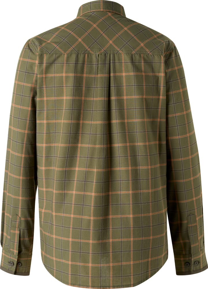 Pinewood Women's Wolf Shirt  Green/terracotta Pinewood