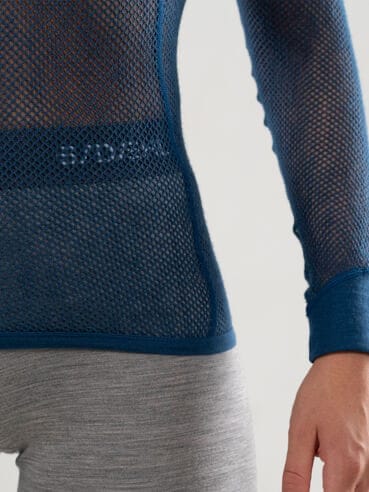 Dæhlie Women's Airnet Wool LS Estate Blue Dæhlie Sportswear