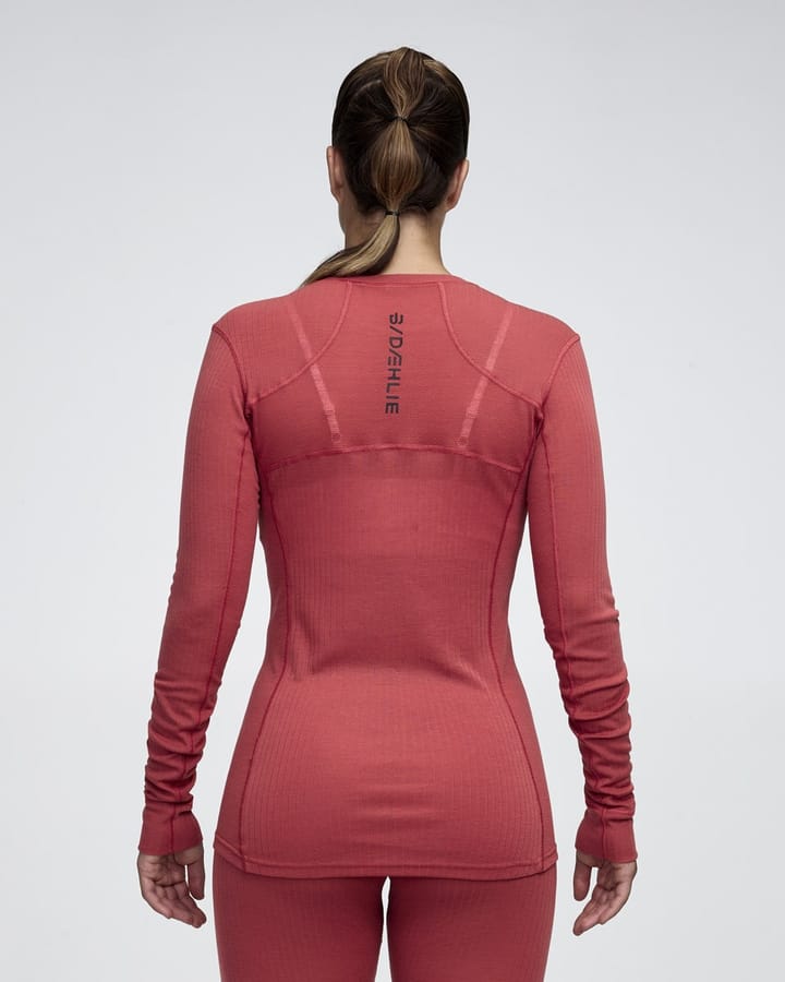 Dæhlie Women's Performance Tech LS Dusty Red Dæhlie Sportswear Dæhlie Women's Performance Tech LS Dusty Red Dæhlie Sportswear