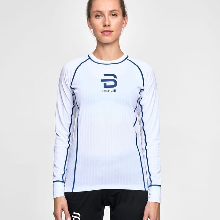 Dæhlie Endurance Tech Long sleeve Wmn Snow White Dæhlie Sportswear Dæhlie Endurance Tech Long sleeve Wmn Snow White Dæhlie Sportswear