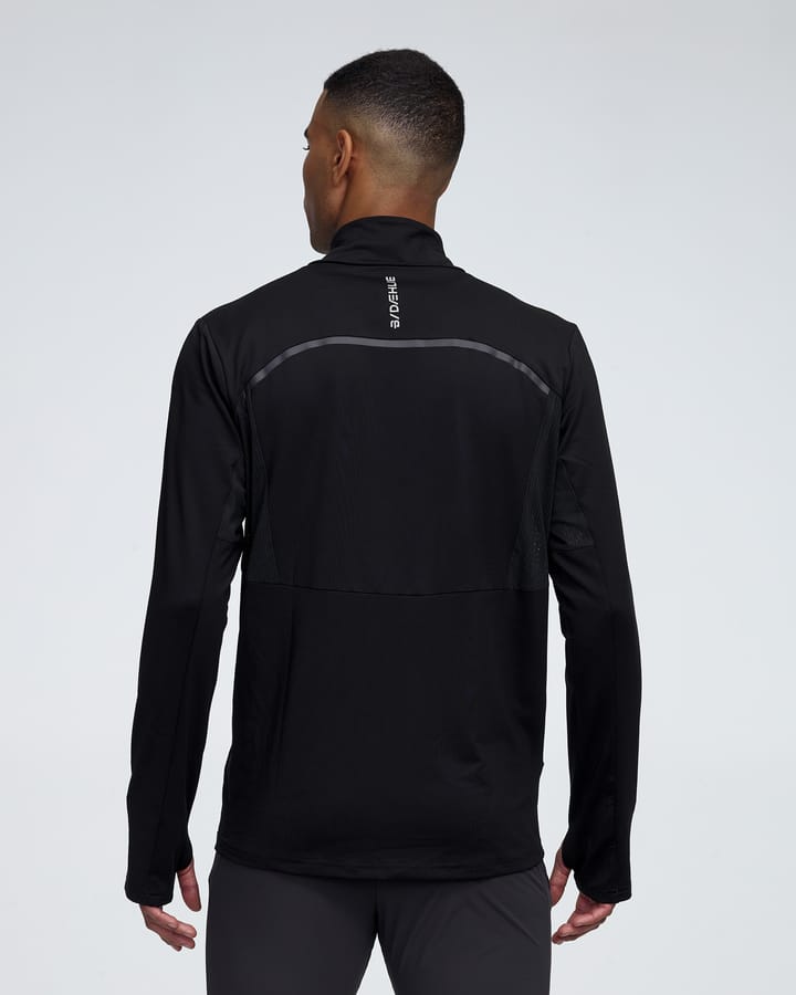 Dæhlie Men's Long Sleeve Run Black Dæhlie