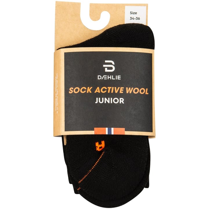 Dæhlie Sock Active Wool Jr Black Dæhlie Sportswear