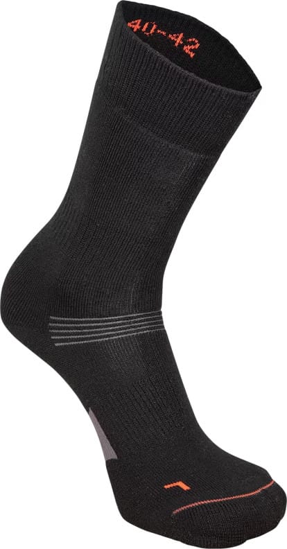 Dæhlie Sock Active Wool Thick Black Dæhlie Sportswear