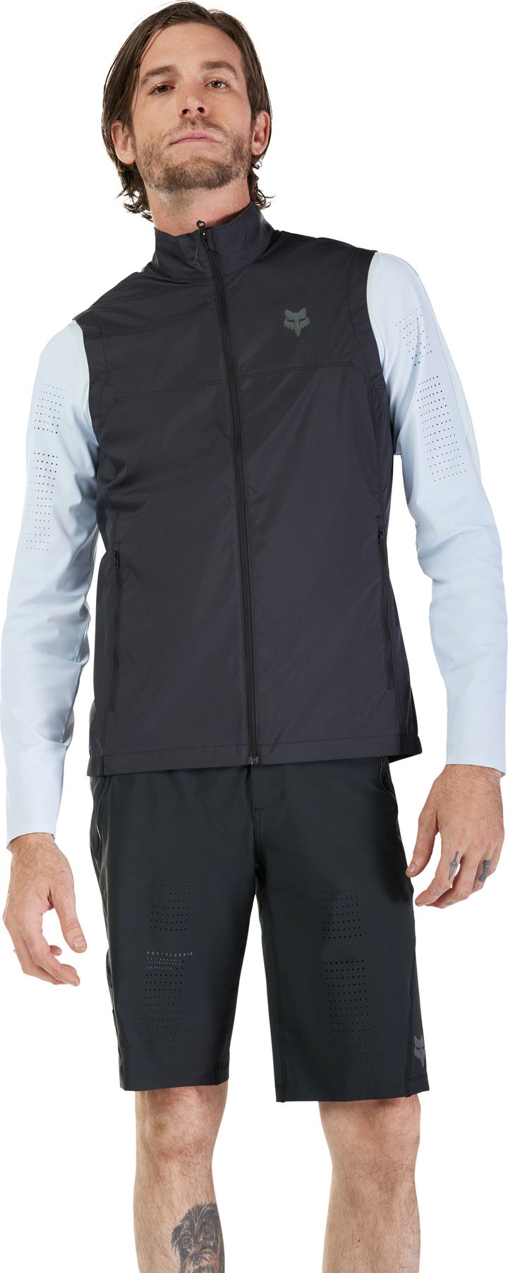 Fox Men's Ranger Wind Vest Black Fox Fox Men's Ranger Wind Vest Black Fox